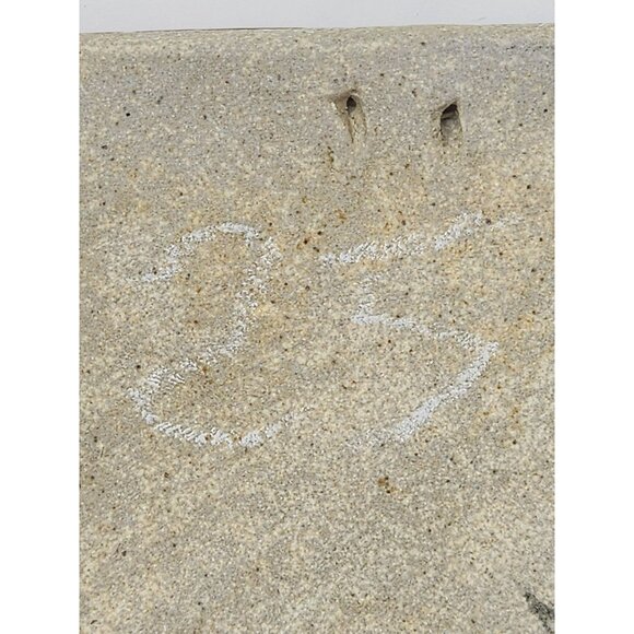 Vintage Elephant Mammoth Wall Tile Hanging Folk Art Kitsch Piece Pottery Stone - Picture 4 of 9